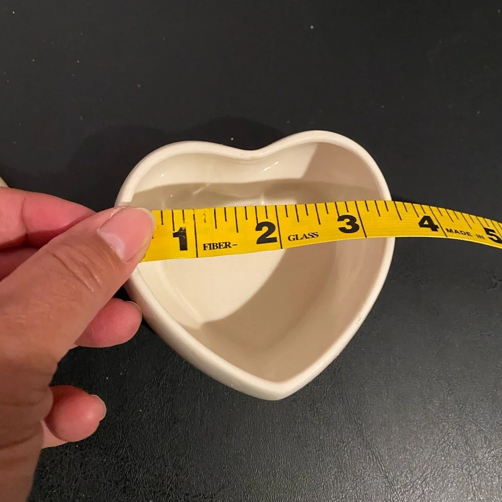 Lenox heart shaped